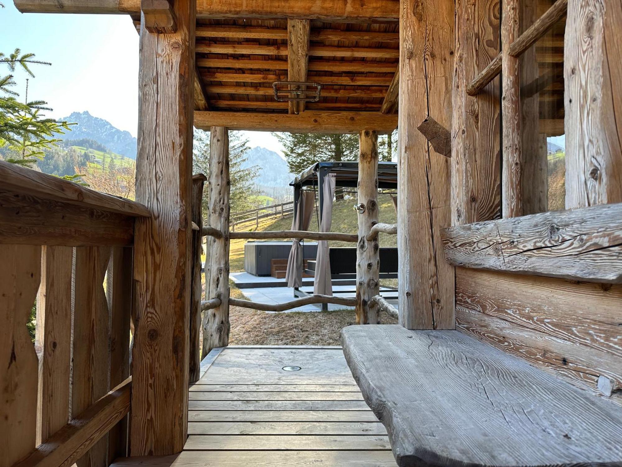 סן ויג'יליו די מרבה Alpine Mountain Chalet מראה חיצוני תמונה