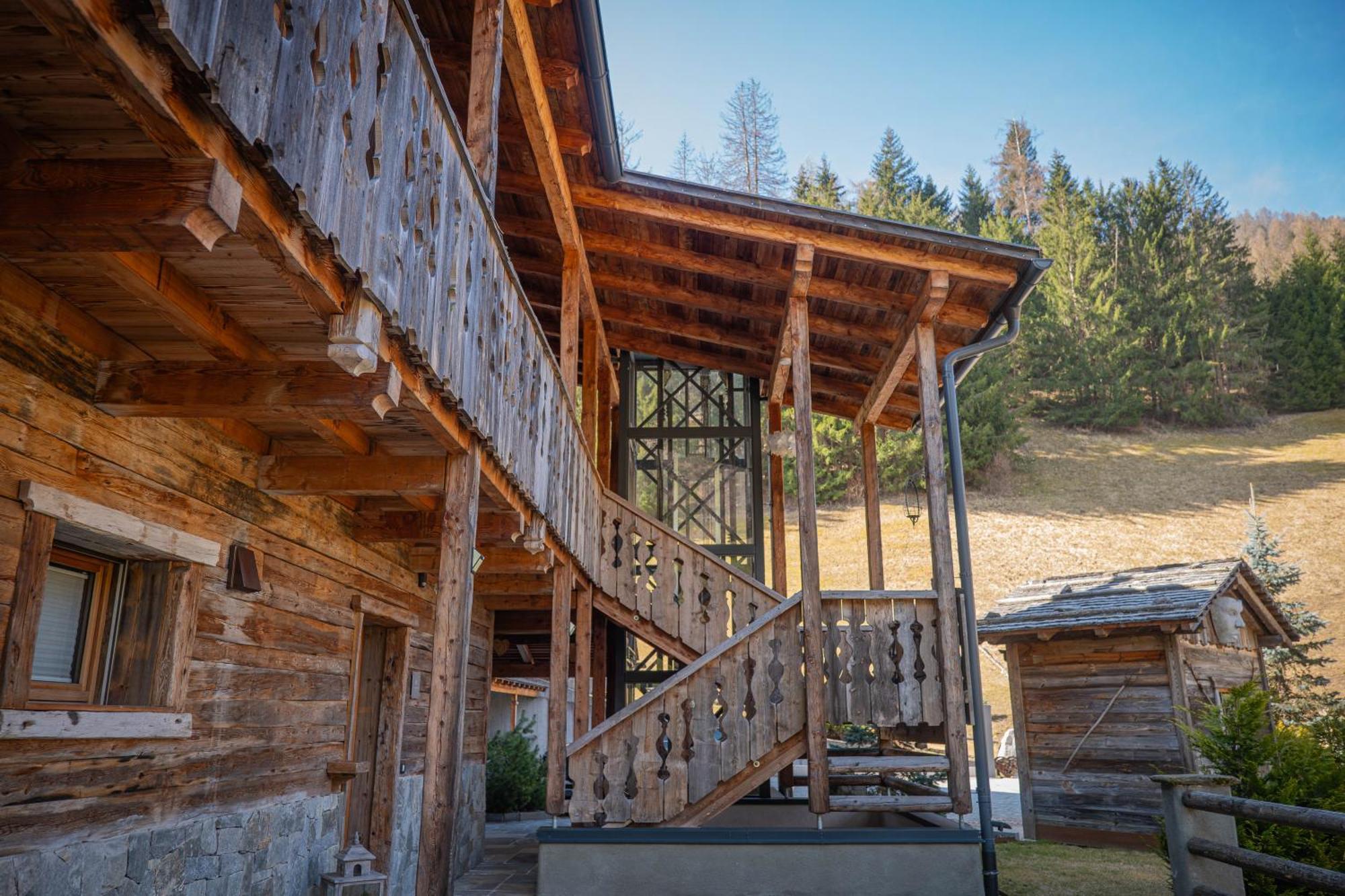 סן ויג'יליו די מרבה Alpine Mountain Chalet מראה חיצוני תמונה